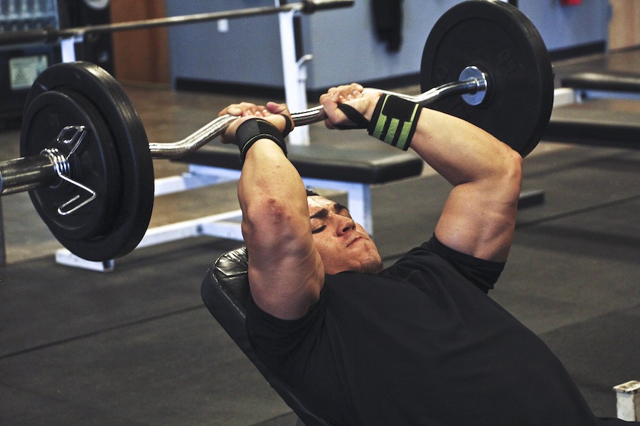 man working out